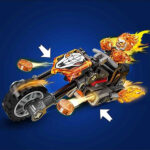 لگو سری مارول مدل Spider Man vs. Ghost Rider Motorcycle کد 76335