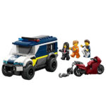 لگو سری سیتی مدل Police Prisoner Transport Van کد 60479
