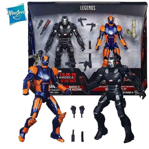 اکشن فیگور نبرد ماشین جنگی و آیرون من WAR MACHINE and IRON MAN