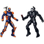 اکشن فیگور نبرد ماشین جنگی و آیرون من WAR MACHINE and IRON MAN