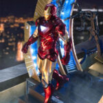 اکشن فیگور آیرون من IRON MAN Suit Up Gantry MK6 برند ZD