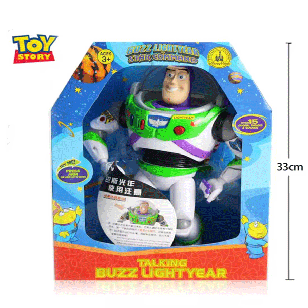 اکشن فیگور بازلایتر سری BUZZ LIGHTYEAR SPACE RANGER مدل GU1