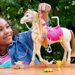 عروسک باربی مدل اسب Dancing and Show Horse کد HXJ42 04
