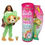 عروسک باربی مدل Puppy in Frog Costume کد HRK24 01