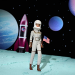 عروسک باربی Miss Astronaut از مجموعه Signature کد JBJ48