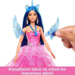 عروسک باربی مدل Blue Haired Princess کد HRR16