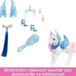 عروسک باربی مدل Blue Haired Princess کد HRR16