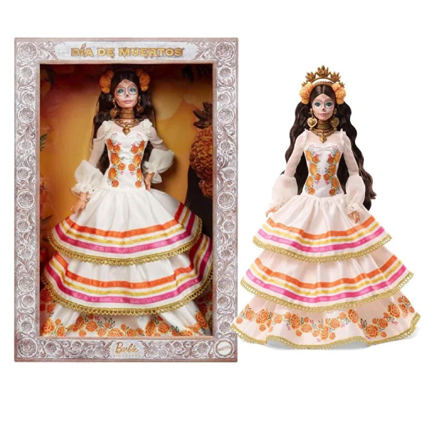 New Project - 2026-06-06T170158.953 عروسک باربی سیگنچر از مجموعه Día de Muertos مدل JBJ05