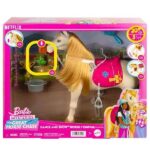 عروسک باربی مدل اسب Dancing and Show Horse کد HXJ42 05