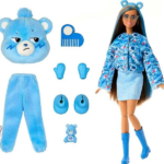 عروسک باربی مدل Cutie Reveal Cute Teddy Bears کد JCN93