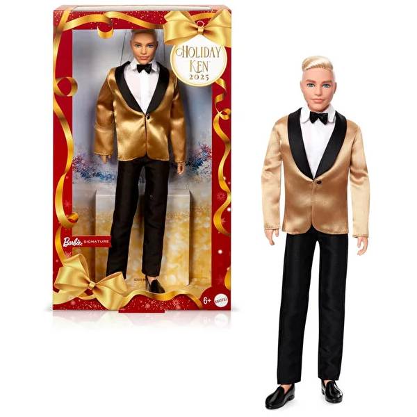 عروسک باربی مدل Happy New Year 2025 Doll Ken کد JGK55 01 عروسک باربی مدل Happy New Year 2025 Doll Ken کد JGK55 01