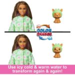 عروسک باربی مدل Puppy in Frog Costume کد HRK24 03