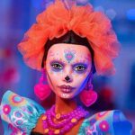 عروسک باربی مدل Dia de Muertos از مجموعه Signature کد HRM72 06