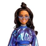 عروسک باربی با لباس بنفش متالیک از مجموعه Deluxe Style کد JFP42 03