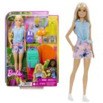 عروسک باربی مدل Goes Camping Playset کد HDF73 01