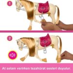 عروسک باربی مدل اسب Dancing and Show Horse کد HXJ42 02