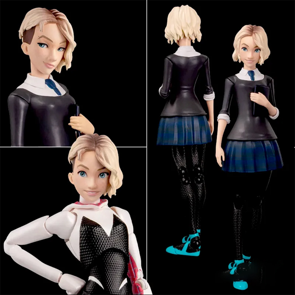 اکشن فیگور اسپایدرگوئن Spider Gwen سری انیمیشن اسپایدرمن