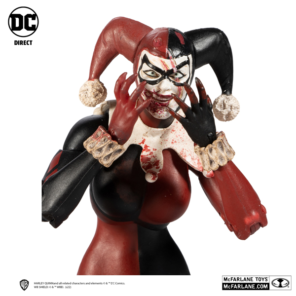 اکشن فیگور اورجینال هارلی کویین DCeased Harley Quinn برند مکفارلین آمریکا