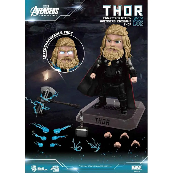 اکشن فیگور ثور Thor لباس پارچه ای برند Beast Kingdom