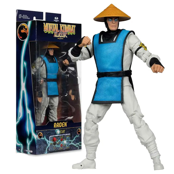 اکشن فیگور رایدن مورتال کمبت Mortal Kombat Raiden Mcfarlane