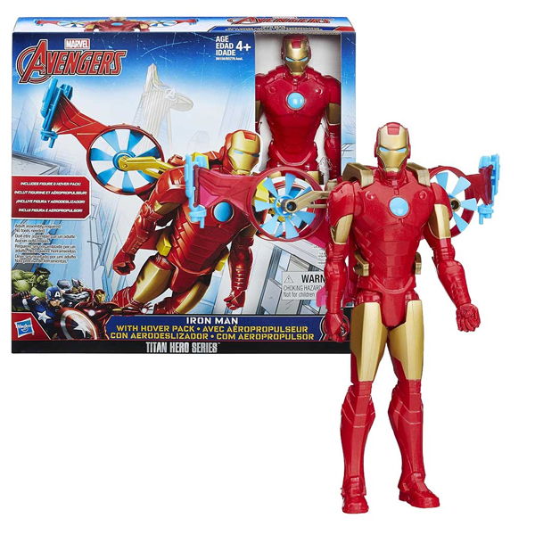 اکشن فیگور مرد آهنی Ironman از برند Hasbro همراه با Hoverrock