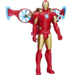 اکشن فیگور مرد آهنی Ironman از برند Hasbro همراه با Hoverrock