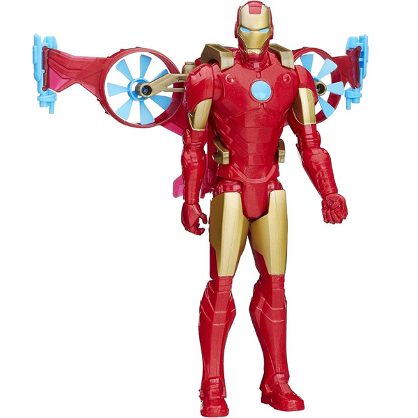 اکشن فیگور مرد آهنی Ironman از برند Hasbro همراه با Hoverrock