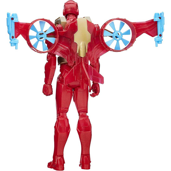 اکشن فیگور مرد آهنی Ironman از برند Hasbro همراه با Hoverrock