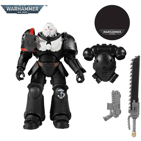 اکشن فیگور وارهمر Warhammer 40000 Raven Guard برند مکفارلین