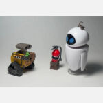 اکشن فیگور وال ای و ایوی Eve and Wall-E