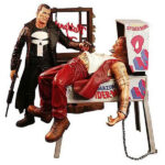 اکشن فیگور پانیشر Punisher برند Diamond Select مجموعه 2 عددی