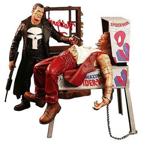 اکشن فیگور پانیشر Punisher برند Diamond Select مجموعه 2 عددی