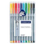 روان نویس 12 رنگ استدلر مدل Triplus Fineliner