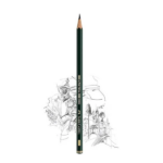 ست 12 عددی مداد طراحی فابر کاستل مدل 9000 Design (درجه 5B تا 5H) - Image 2
