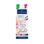 ست 6 عددی ماژیک دو طرفه فابر کاستل مدل Goldfaber Aqua