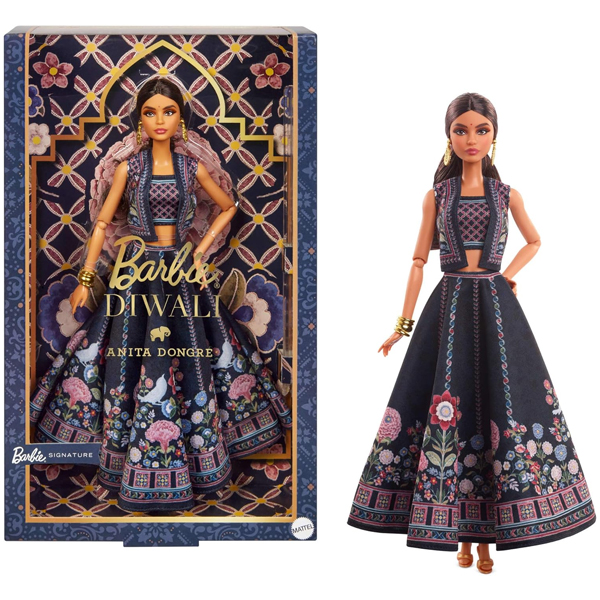 عروسک باربی Anita Dongre دیوالی از مجموعه Signature مدل HRM91