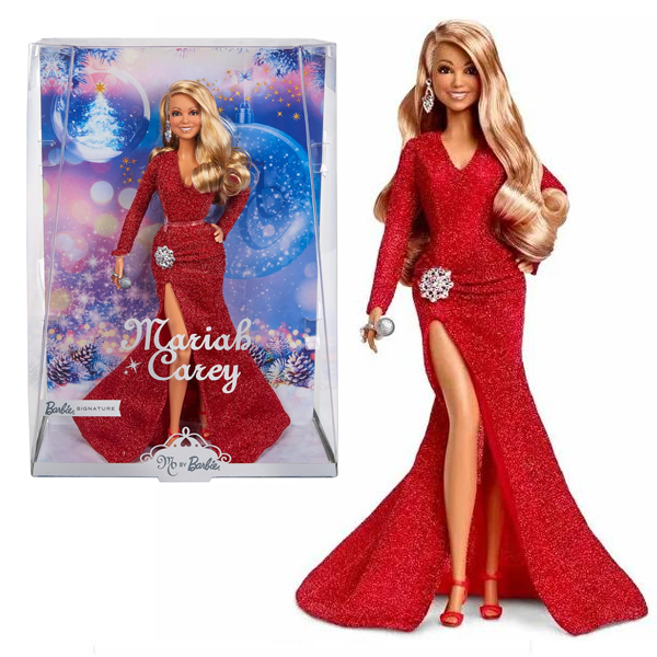عروسک باربی Mariah Carey Holiday Collectible کد HJX17