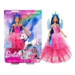 عروسک باربی مدل Blue Haired Princess کد HRR16