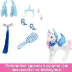 عروسک باربی مدل Blue Haired Princess کد HRR16