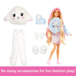 عروسک باربی مدل Cute Costumes Series کد HKR03