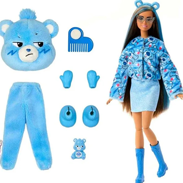 عروسک باربی سوپرایزی مدل Cutie Reveal Cute Teddy Bears کد JCN93