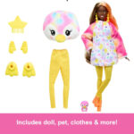 عروسک باربی مدل Penguin از مجموعه Cutie Reveal کد HRK40