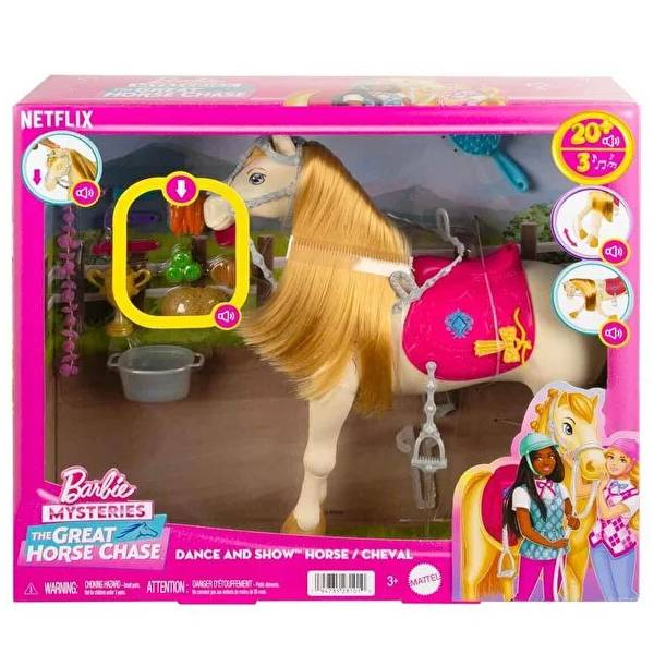 عروسک باربی مدل اسب Dancing and Show Horse کد HXJ42