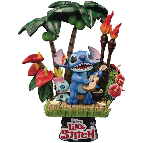 فیگور لیلو و استیچ Lilo & Stitch برند Beast Kingdom ارتفاع 17 سانت