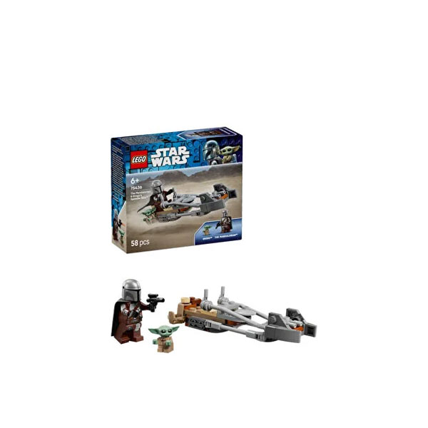 لگو سری استاروارز مدل The Mandalorian & Grogu's Speeder Bike کد 75436