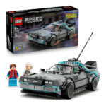 لگو سری اسپید مدل Time Machine from Back to the Future کد 77256