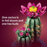 لگو سری بوتانیکال مدل Flowering Cactus کد 11509