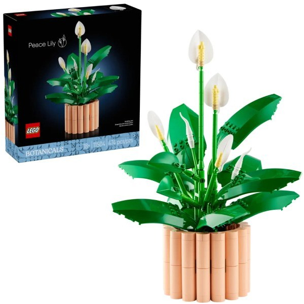 لگو-سری-بوتانیکال-مدل-Peace-Lily-کد-11504-102 لگو سری بوتانیکال مدل Peace Lily کد 11504