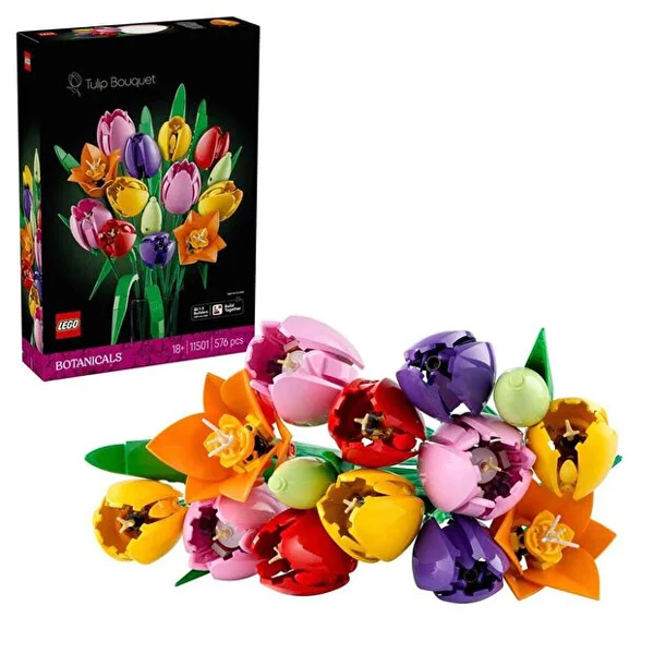 لگو سری بوتانیکالز مدل Tulip Bouquet کد 11501