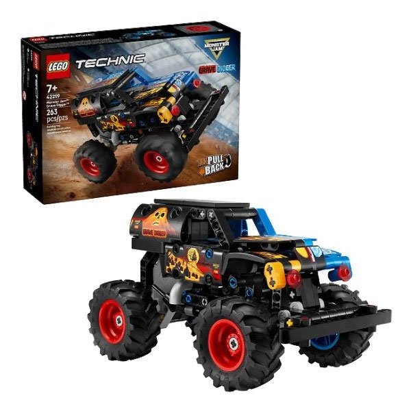 لگو-سری-تکنیک-مدل-Monster-Jam-Grave-Digger-Fire-and-Ice-کد-42219-101 لگو سری تکنیک مدل Monster Jam Grave Digger Fire and Ice کد 42219